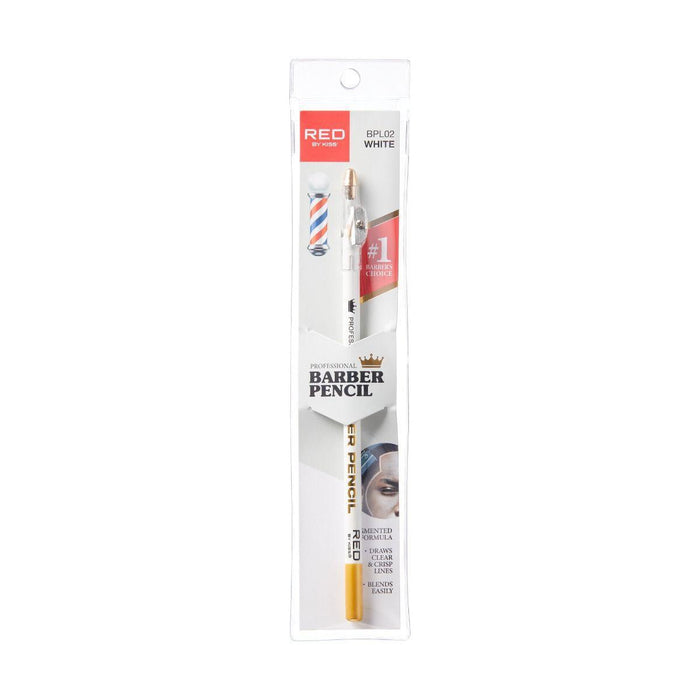 RED by Kiss Barber Pencil Liner - White