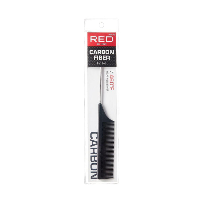 RED by KISS Carbon Fiber Pin Tail Comb