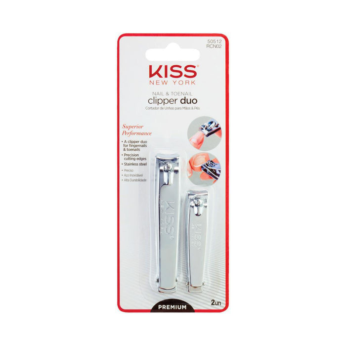 KISS New York Nail and Toenail Clipper Duo