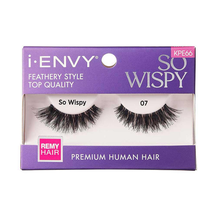 i-ENVY by KISS So Wispy Premium Human Hair Lashes - #07