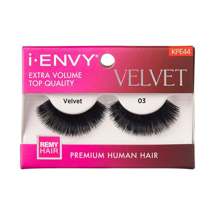 i-ENVY by KISS Velvet Premium Human Hair Lashes - 03
