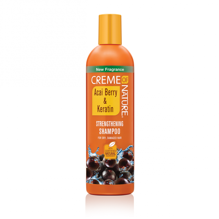 Creme of Nature Acai Berry & Keratin Strengthening Shampoo 12oz