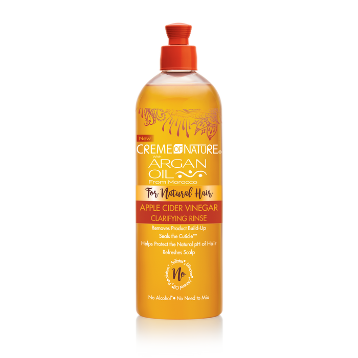 Creme Of Nature Argan Oil from Morocco Apple Cider Vinegar Clarifying Rinse 15.5oz