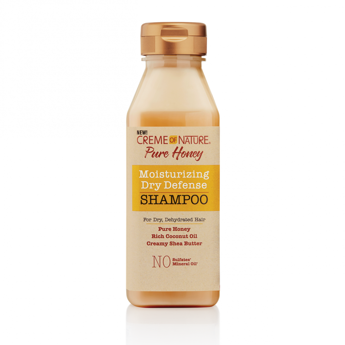 Creme of Nature Pure Honey Moisturizing Dry Defense Shampoo 12oz