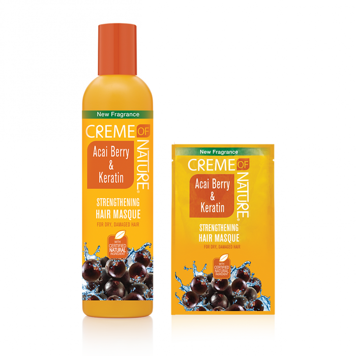 Creme of Nature Acai Berry & Keratin Strengthening Hair Masque