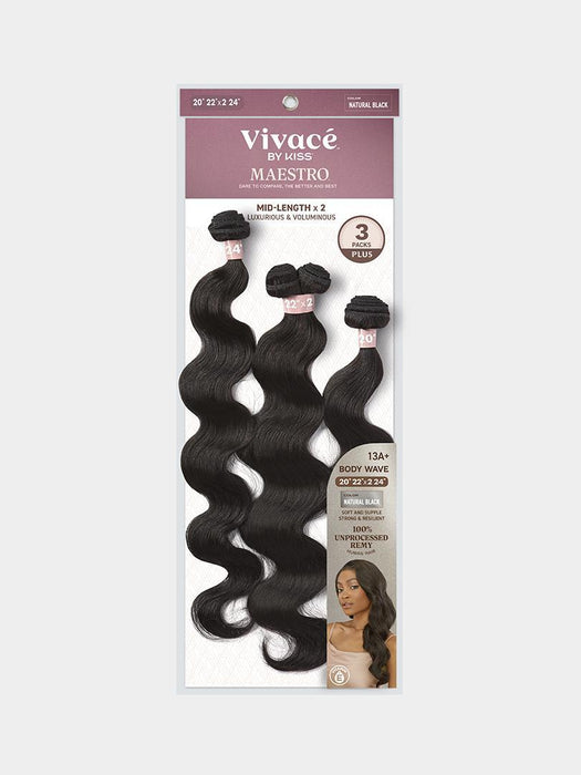 Vivace by KISS Maestro Multi Bundle Pack - Body Wave