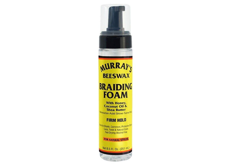 Murray's Beeswax Braiding Foam 8.5oz - Firm Hold