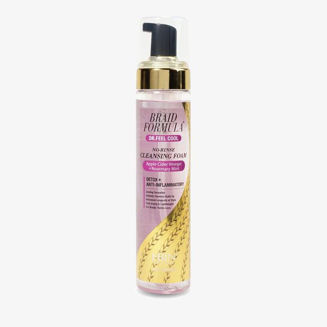 EBIN New York Braid Formula Dr. Feel Cool No-Rinse Cleansing Foam 8.5oz - Rosemary Mint