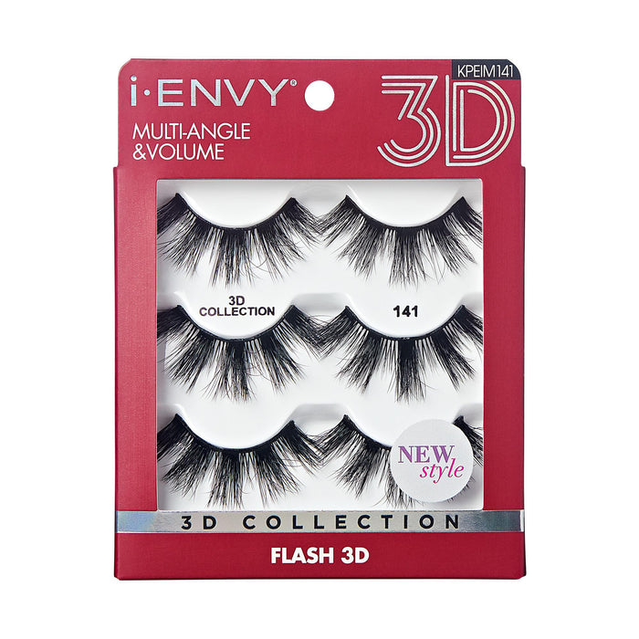i-ENVY by KISS 3D Lashes Multi Pack - #141