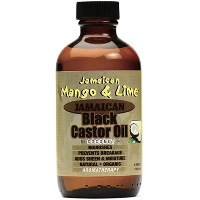 Jamaican Mango & Lime Black Castor Oil 8oz - Coconut
