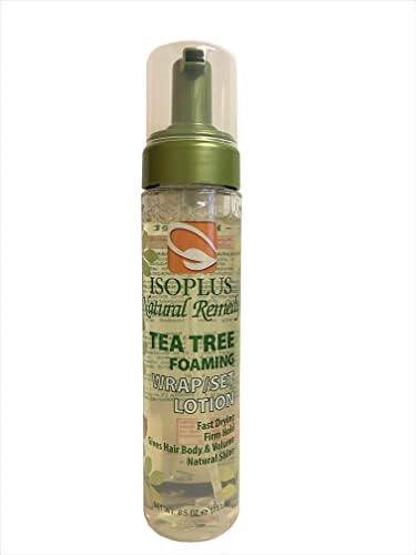 Isoplus Natural Remedy Tea Tree Foam Wrap/Set Lotion 8.5oz