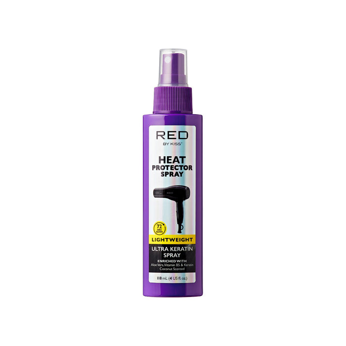 RED by Kiss Ultra Keratin Heat Protector Spray 4oz