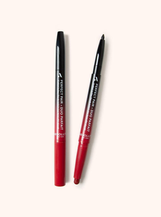 Absolute New York Perfect Pair Lip Duo - Fatal Rouge