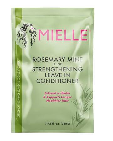 Mielle Rosemary Mint Strengthening Leave-In Conditioner Packet 1.75oz