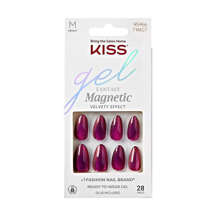 KISS Gel Fantasy Magnetic Effect Nails - Stream