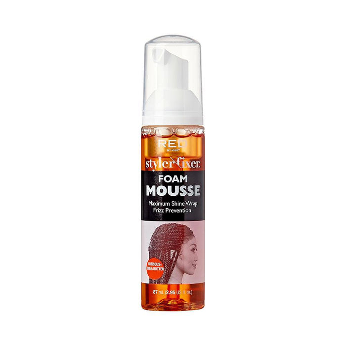RED by KISS Styler Fixer Foam Mousse Travel Size 2.95oz - Hibiscus & Shea Butter