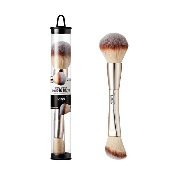 KISS New York Dual Ended Powder Makeup Brush