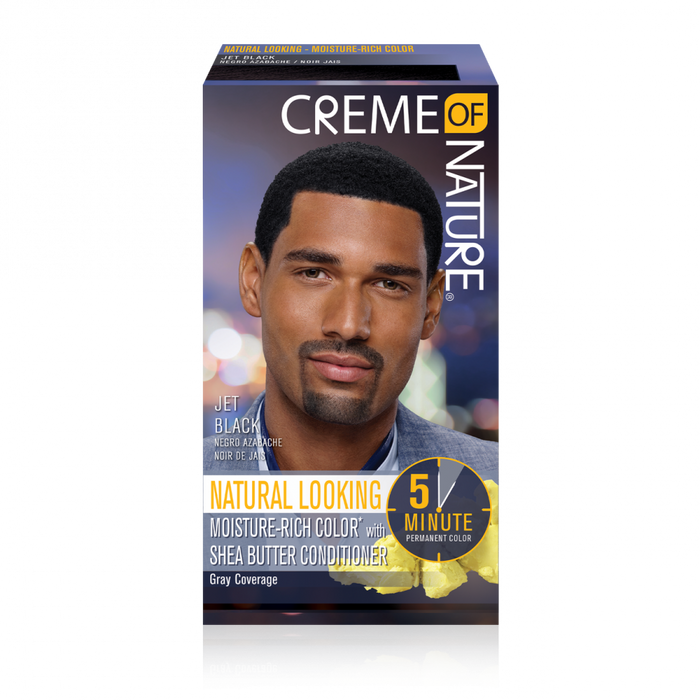 Creme of Nature Men's Liquid Hair Color - Jet Black