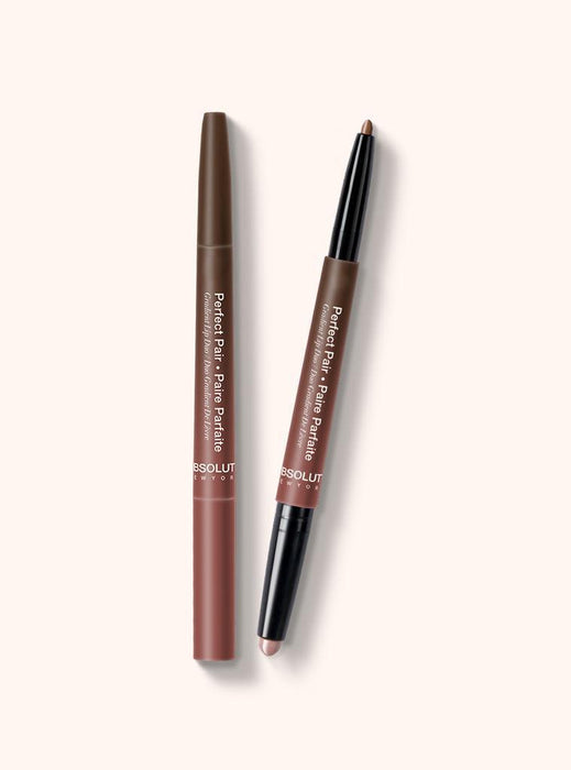 Absolute New York Perfect Pair Lip Duo - Malted Chai