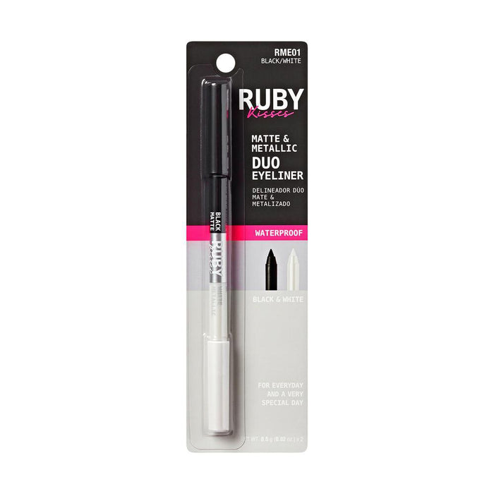 Ruby Kisses Matte and Metallic Duo Eyeliner