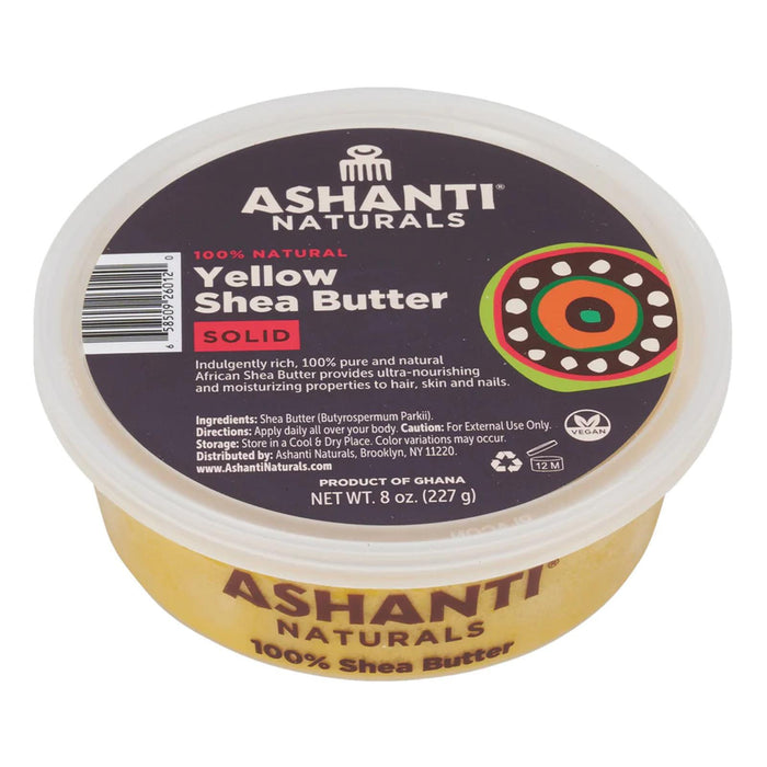 Ashanti African Solid Shea Butter 8oz