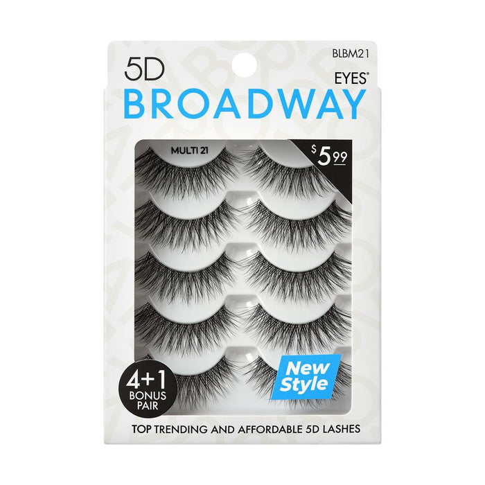 Broadway 5D Lash Multi Pack - 21