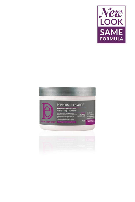 Design Essentials Peppermint & Aloe Therapeutics Anti-Itch Hair & Scalp Treatment 5oz