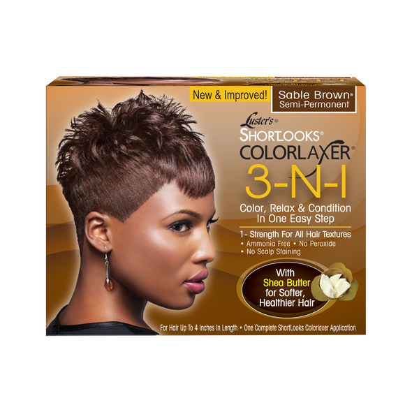 Luster's Shortlooks Colorlaxer - Sable Brown