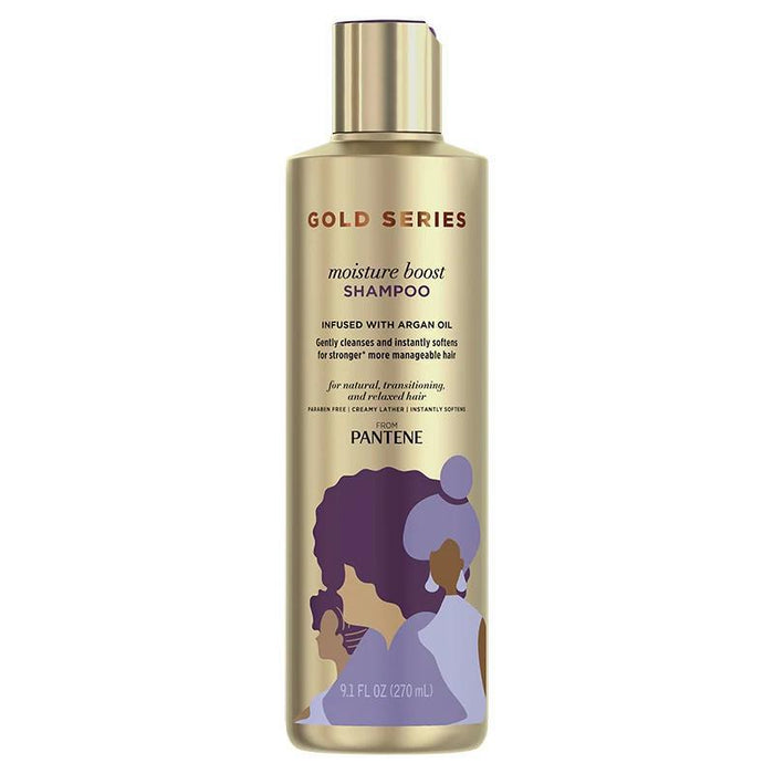 Pantene Gold Series Moisture Boost Shampoo 9oz