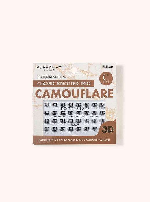 Absolute New York Camouflare Classic Knotted Trio Individual Lash - Short