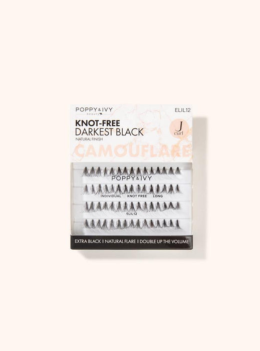 Poppy & Ivy Camouflare Knot Free Individual Lashes - Long