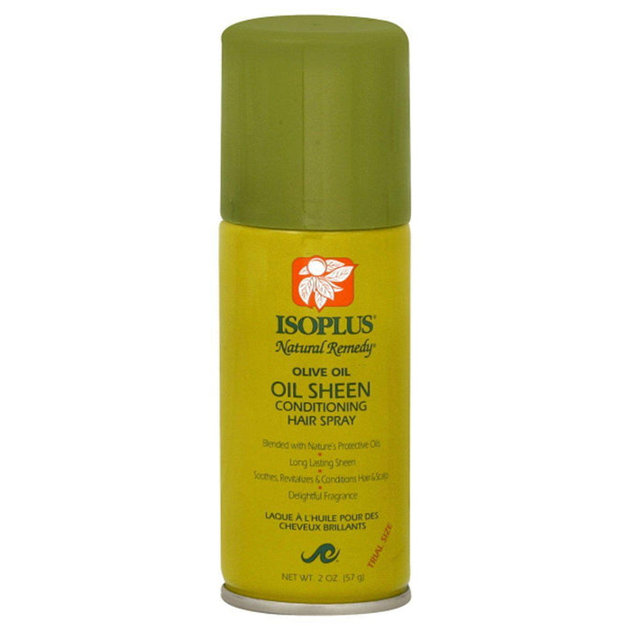 Isoplus Natural Remedy Olive Oil Sheen Spray 2oz