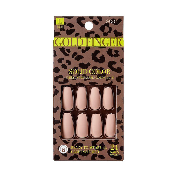 KISS Gold Finger Solid Color - Tan