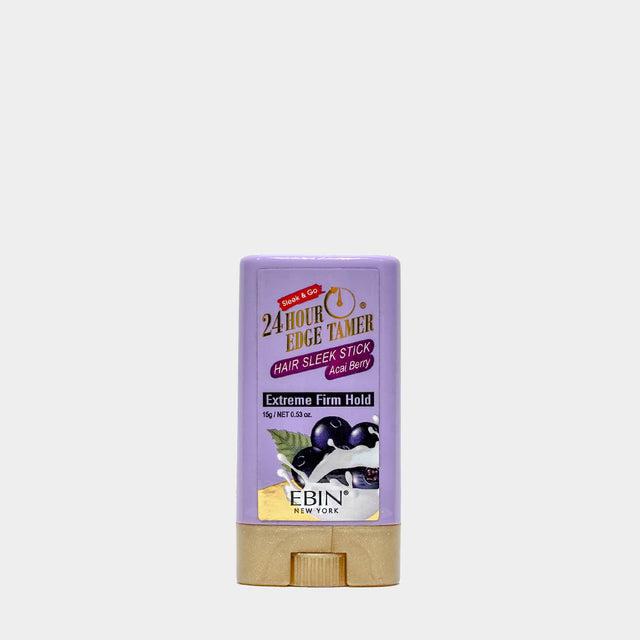 EBIN New York 24 Hour Edge Tamer Sleek Hair Wax Stick 0.53oz - Acai Berry