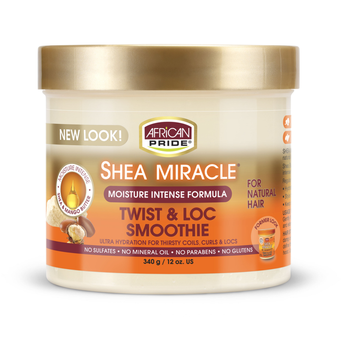 African Pride Shea Miracle Twist & Loc Smoothie 12oz
