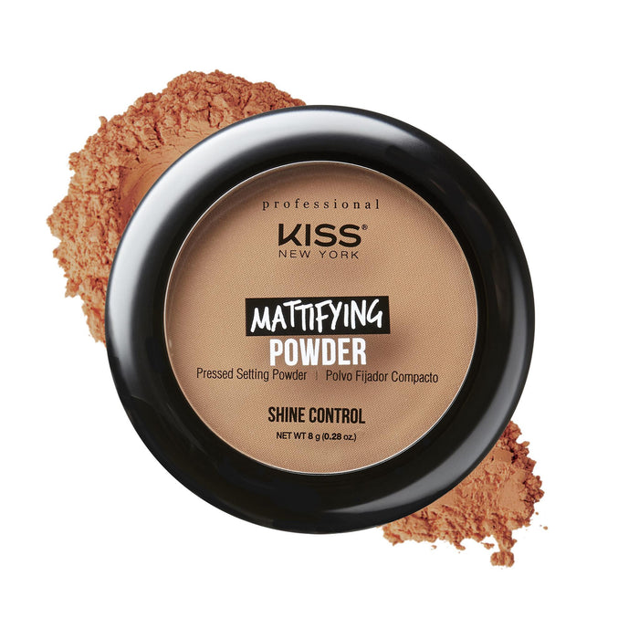 KISS New York Professional Mattifying Powder - Translucent-Deep