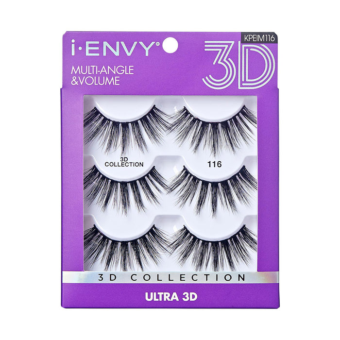 i-ENVY by KISS 3D Lashes Multi Pack - #116