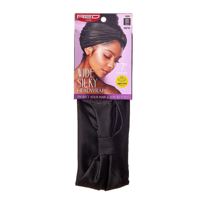 RED by Kiss Wide Silky Headwrap - Black