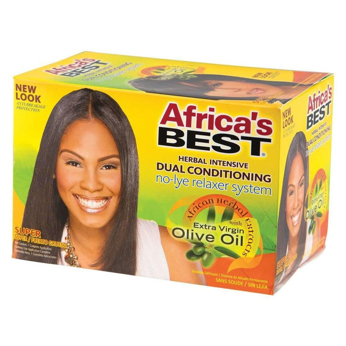 Africa's Best No-Lye Relaxer Kit - Super