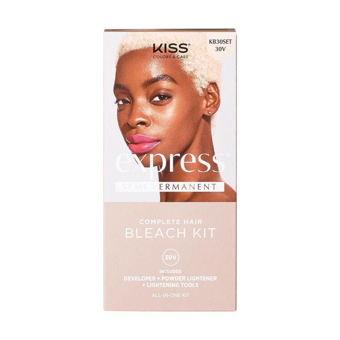 Kiss Colors Express Semi-Permanent Bleach Kit - 30V