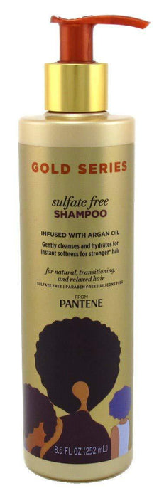 Pantene Gold Series Sulfate Free Shampoo 8.5oz