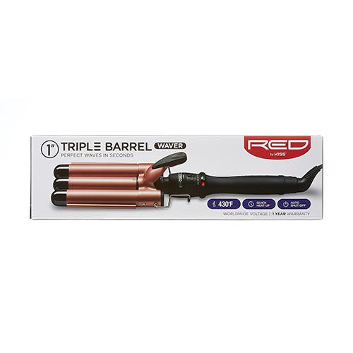 RED by KISS Triple Barrel Waver - 1"