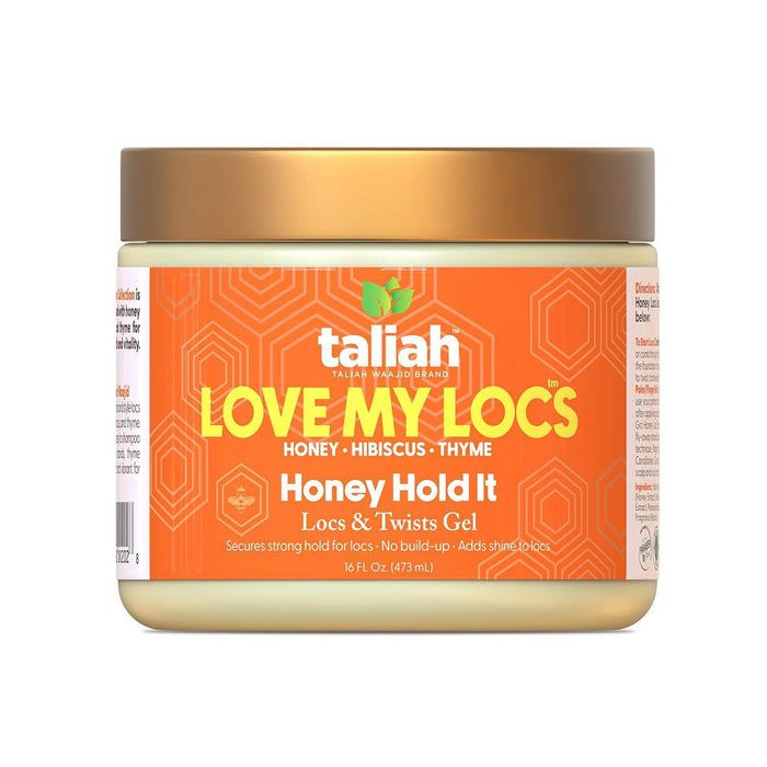 Taliah Waajid Love My Locs Honey Hold It Locs and Twist Gel 16oz