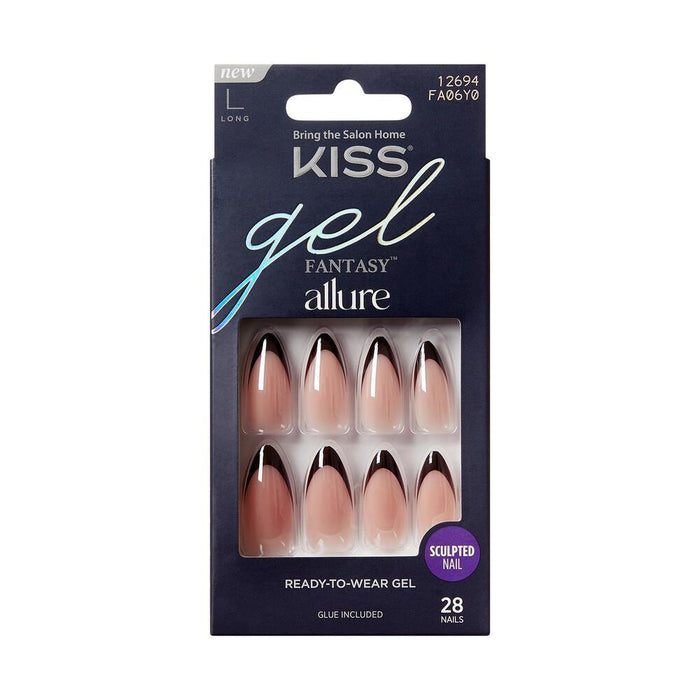 KISS Gel Fantasy Allure Nails - Choco Glazed