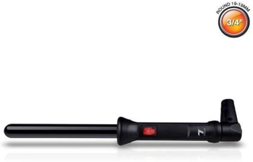 Tyche Ceramic Teflon Round Curling Rod 3/4"