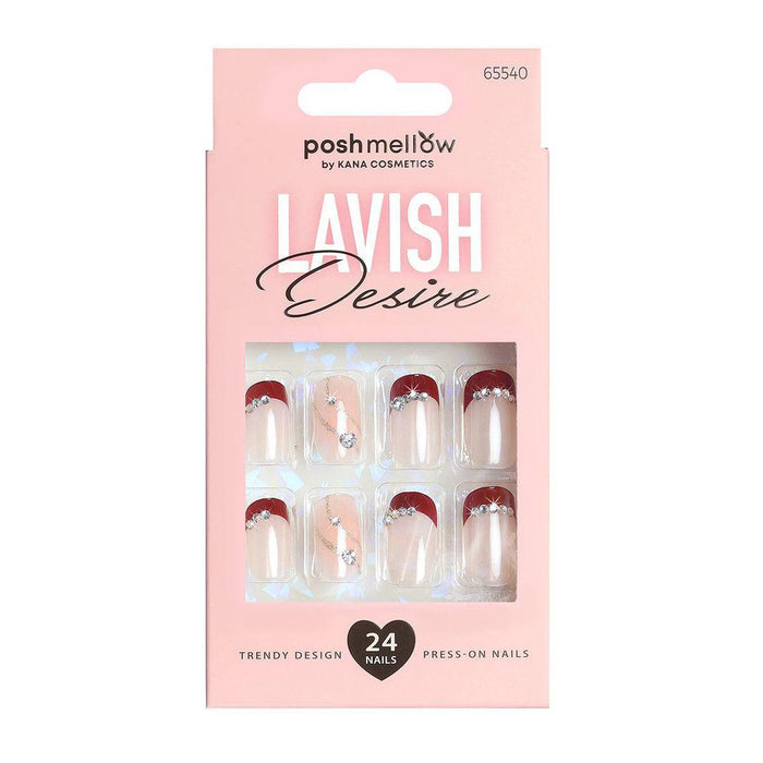 Poshmellow Press-On Nails - Lavish Desire 540