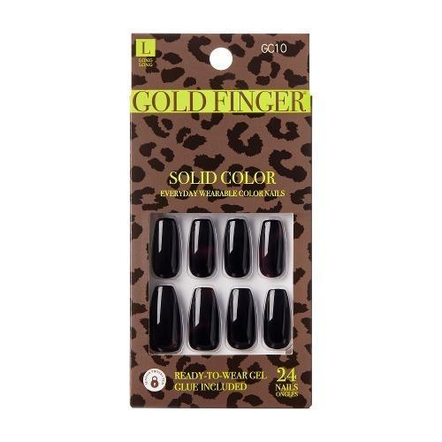 Gold Finger Solid Colors Nails - Lavender Blush
