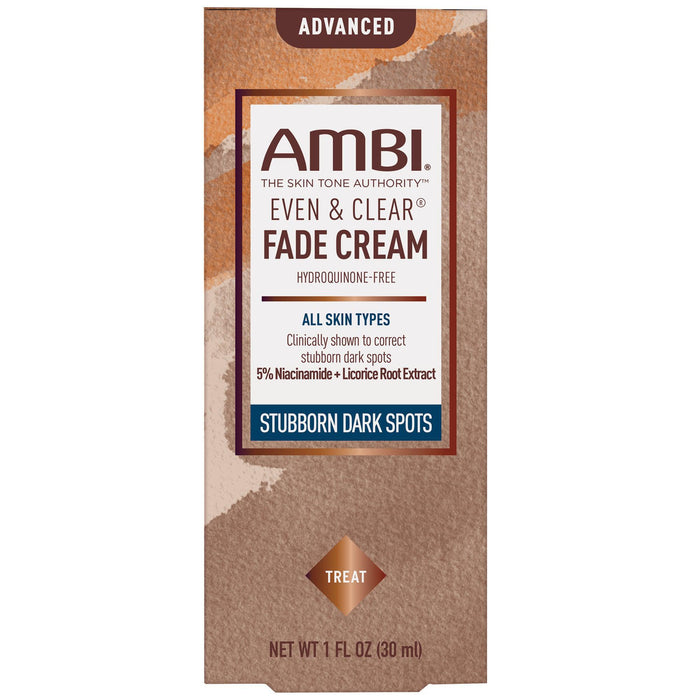 AMBI Even & Clear Advanced Fade Cream Hydroquinone-Free 1oz