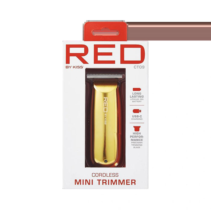 RED by KISS Cordless Mini Trimmer - Gold