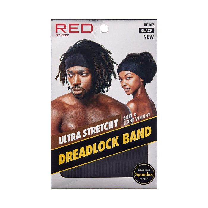 RED by Kiss Ultra Stretchy Dreadlock Band - Black